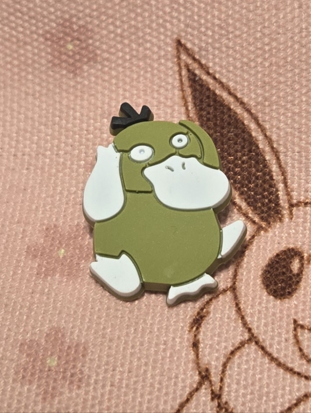 💛 Psyduck Croc Charm – Funny Yellow Duck Character Shoe Charm